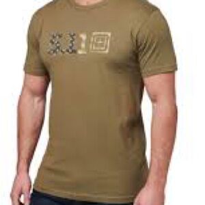 5.11 Tactical Olive Green Short-Sleeve Logo Tee